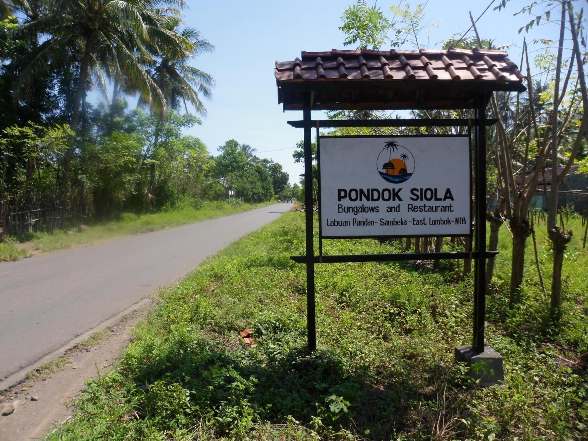 Pondok Siola Labuhan Pandan Exterior photo